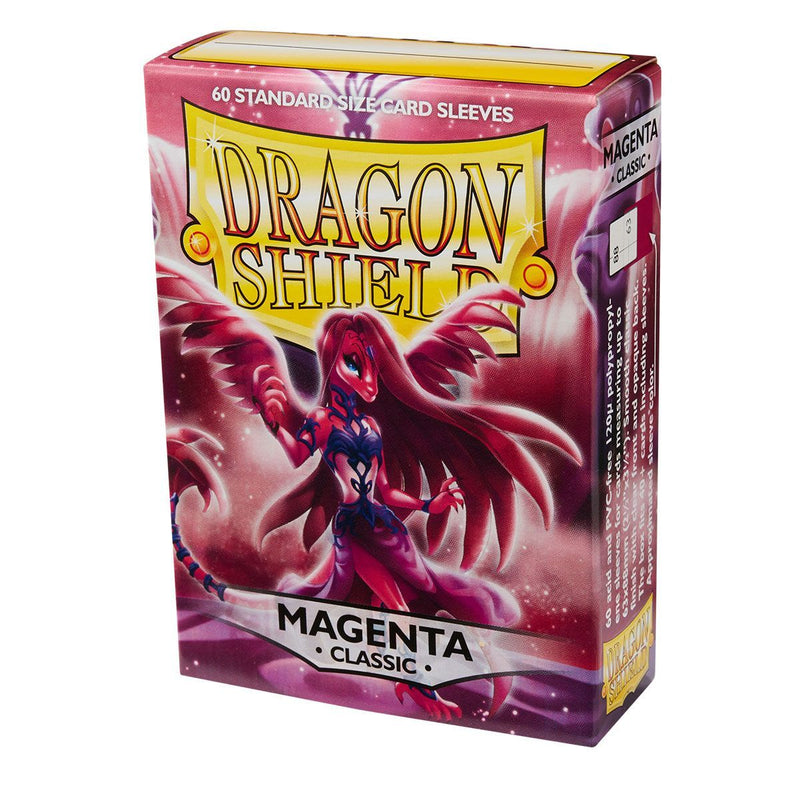 Classic 60 Standard Sleeves (Magenta) | Dragon Shield