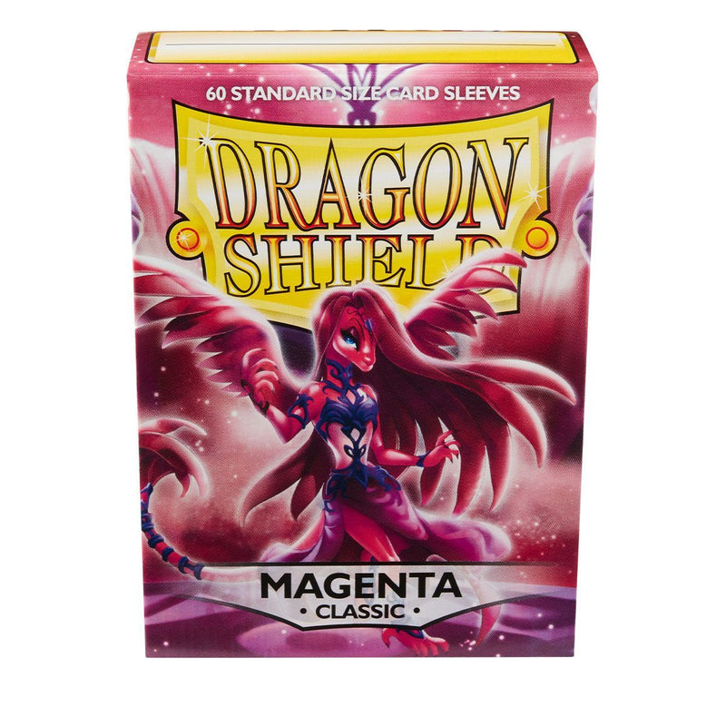 Classic 60 Standard Sleeves (Magenta) | Dragon Shield