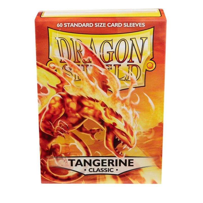 Classic 60 Standard Sleeves (Tangerine) | Dragon Shield