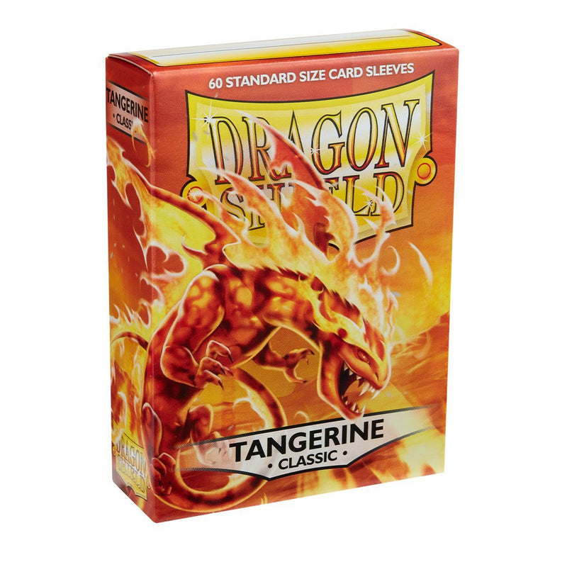 Classic 60 Standard Sleeves (Tangerine) | Dragon Shield