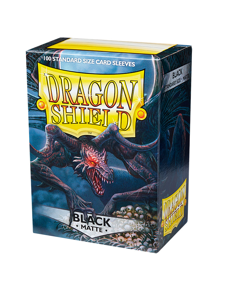 Matte Standard Sleeves (Black) | Dragon Shield