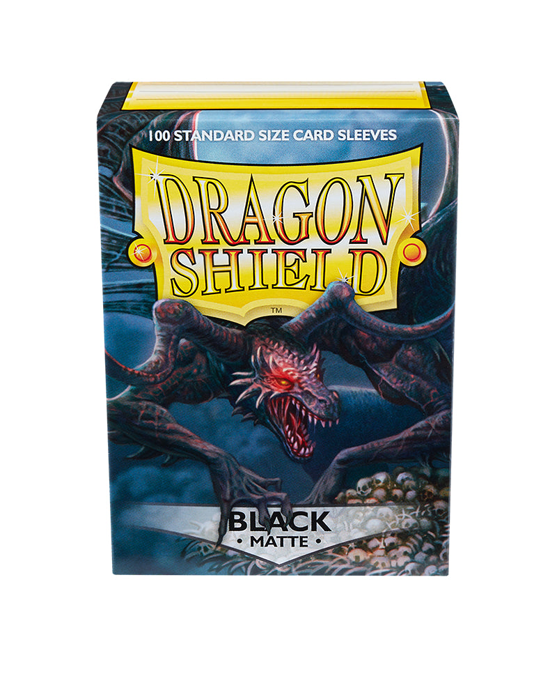 Matte Standard Sleeves (Black) | Dragon Shield