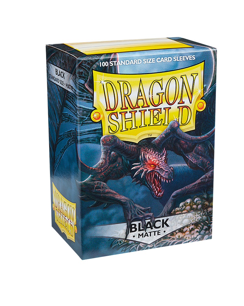 Matte Standard Sleeves (Black) | Dragon Shield