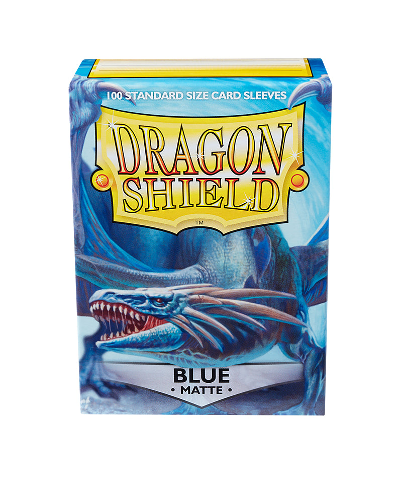 Matte Standard Sleeves (Blue) | Dragon Shield