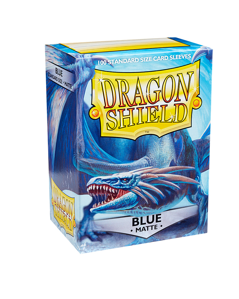 Matte Standard Sleeves (Blue) | Dragon Shield