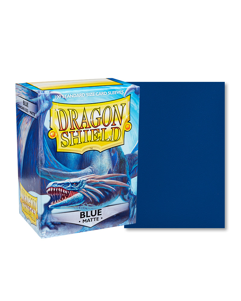 Matte Standard Sleeves (Blue) | Dragon Shield