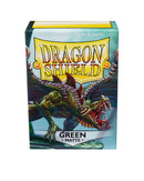 Matte Standard Sleeves (Green) | Dragon Shield
