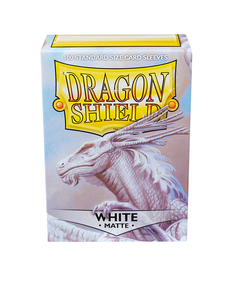 Matte Standard Sleeves (White) | Dragon Shield