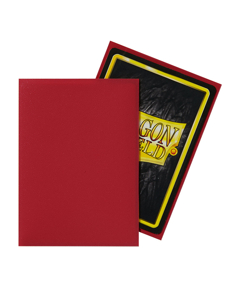 Matte Standard Sleeves (Red) | Dragon Shield