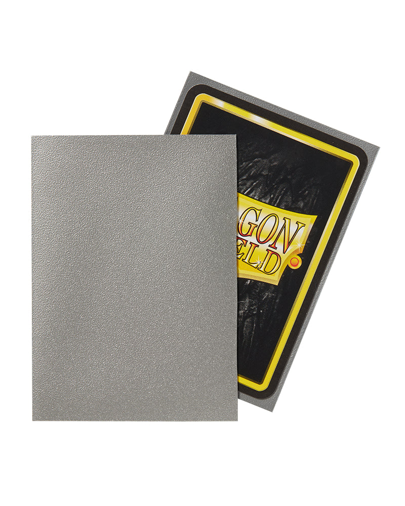 Matte Standard Sleeves (Silver) | Dragon Shield