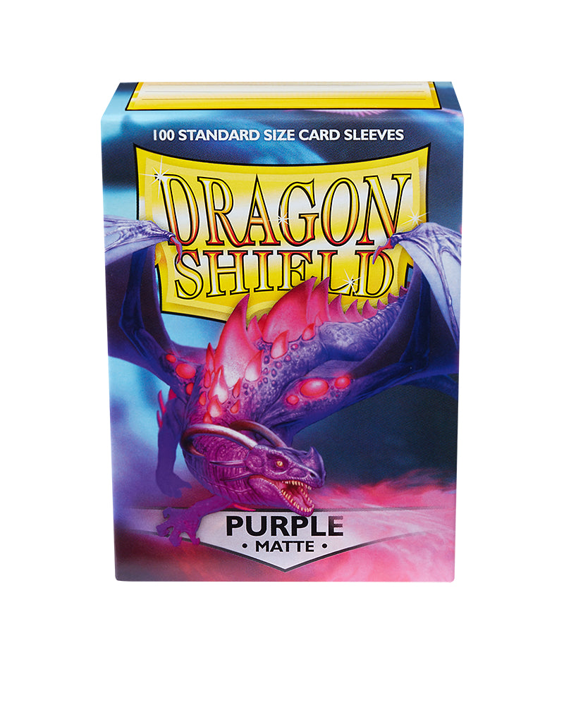 Matte Standard Sleeves (Purple) | Dragon Shield