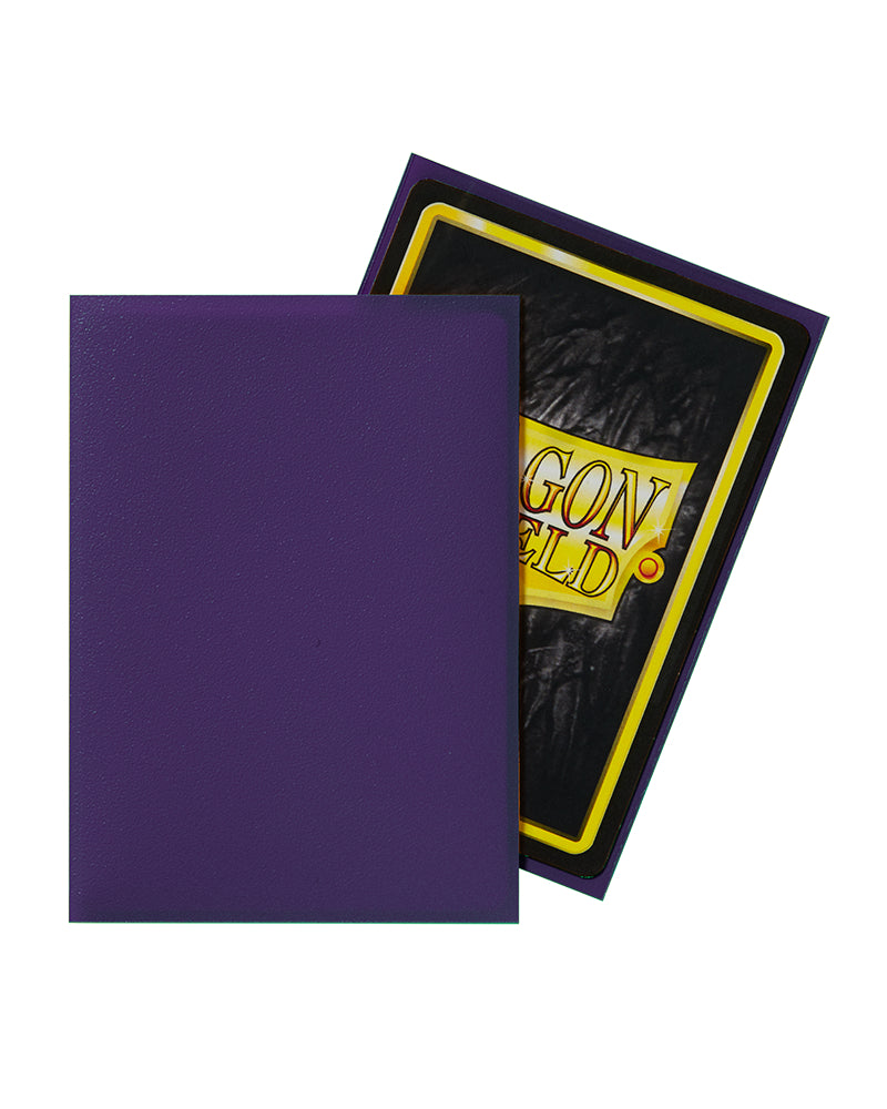 Matte Standard Sleeves (Purple) | Dragon Shield