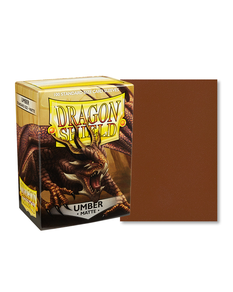 Matte Standard Sleeves (Umber) | Dragon Shield