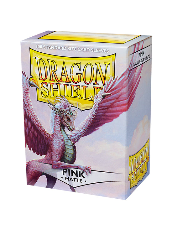 Matte Standard Sleeves (Pink) | Dragon Shield