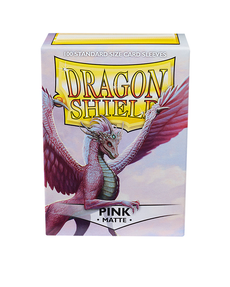 Matte Standard Sleeves (Pink) | Dragon Shield