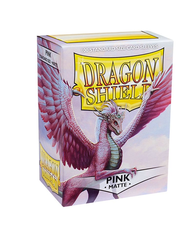 Matte Standard Sleeves (Pink) | Dragon Shield