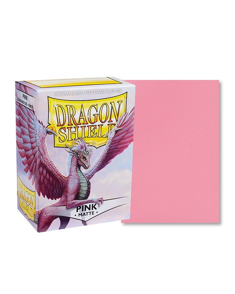 Matte Standard Sleeves (Pink) | Dragon Shield