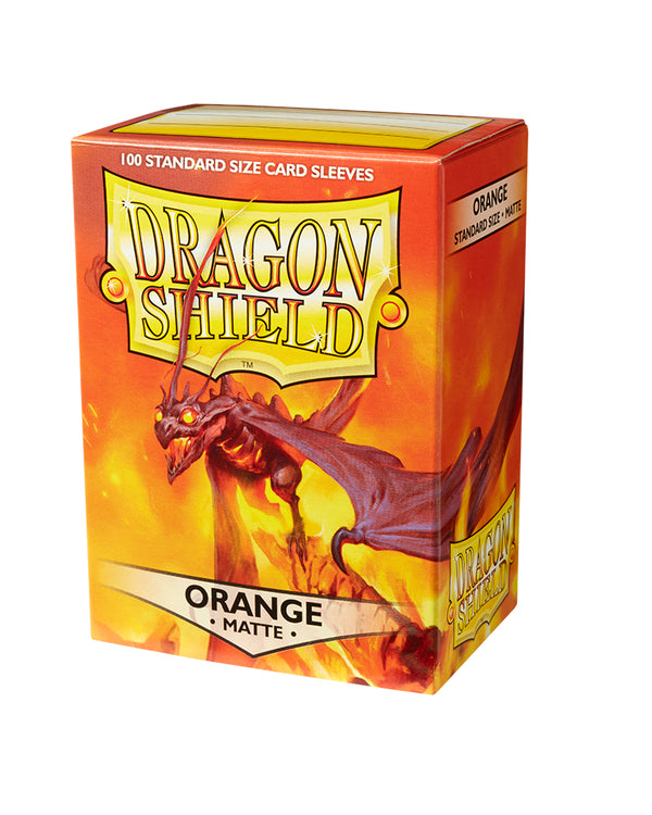 Matte Standard Sleeves (Orange) | Dragon Shield