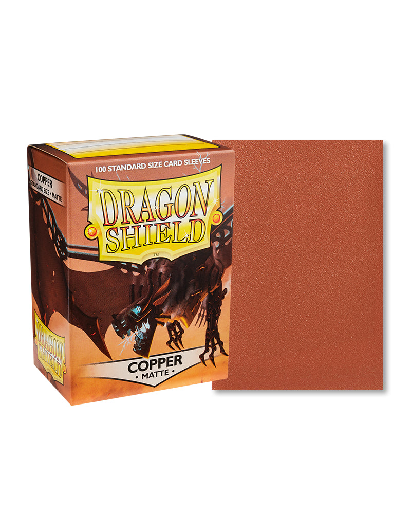 Matte Standard Sleeves (Copper) | Dragon Shield