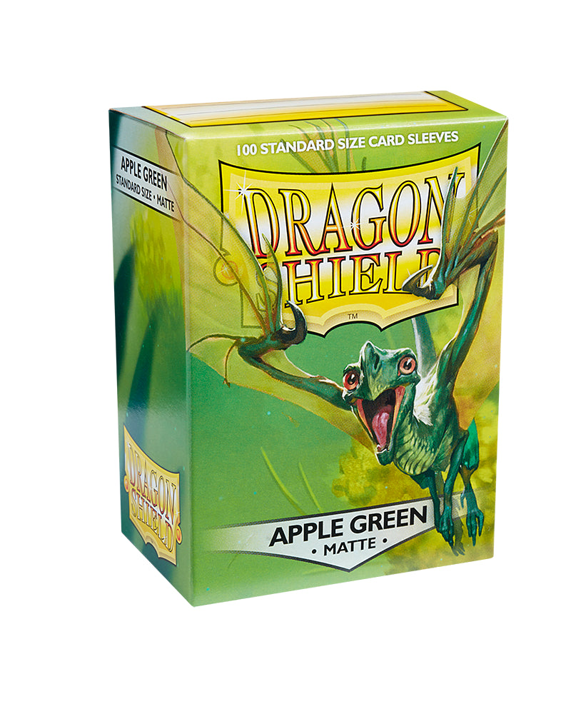 Matte Standard Sleeves (Apple Green) | Dragon Shield