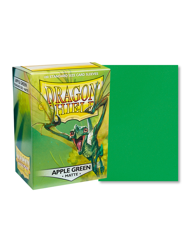 Matte Standard Sleeves (Apple Green) | Dragon Shield