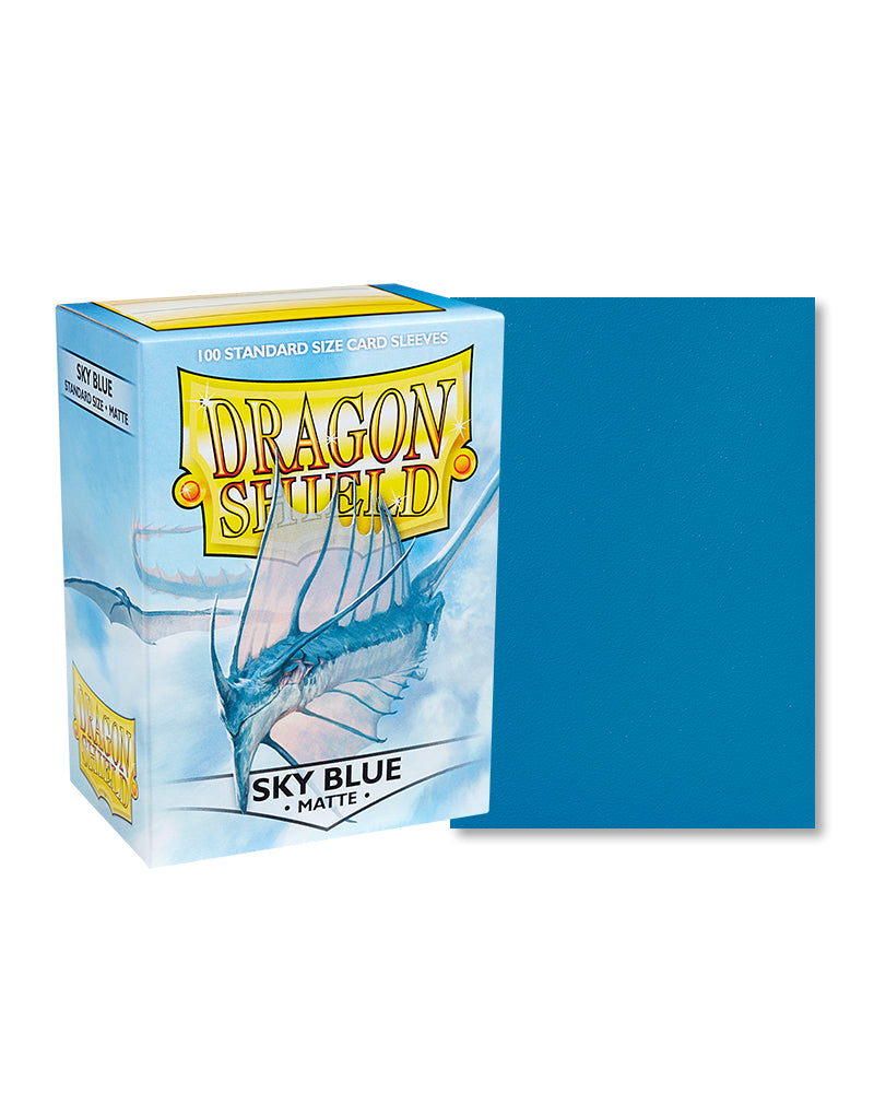 Matte Standard Sleeves (Sky Blue) | Dragon Shield