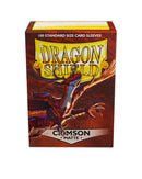 Matte Standard Sleeves (Crimson) | Dragon Shield