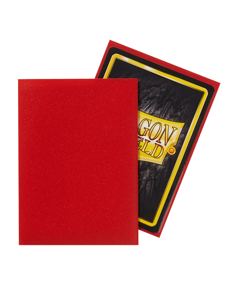 Matte Standard Sleeves (Crimson) | Dragon Shield