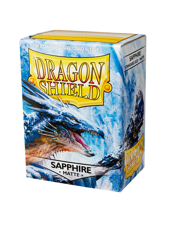 Matte Standard Sleeves (Sapphire) | Dragon Shield