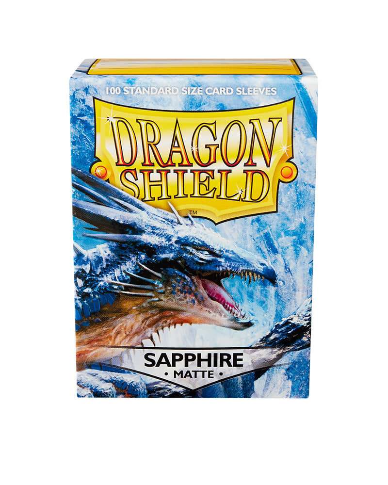 Matte Standard Sleeves (Sapphire) | Dragon Shield