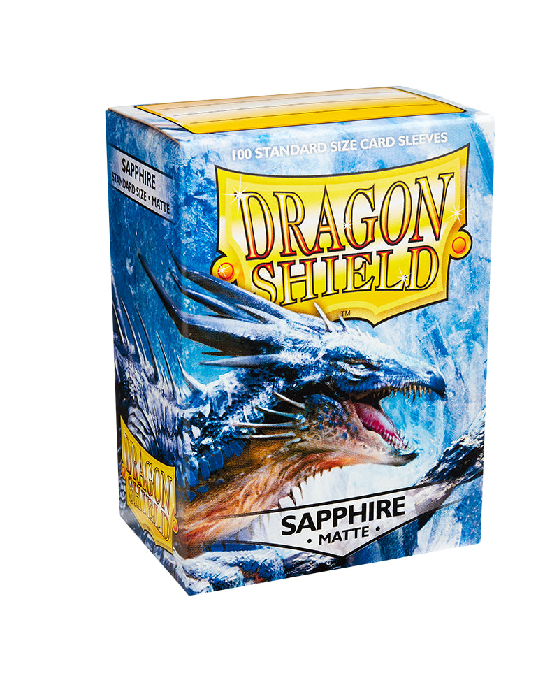 Matte Standard Sleeves (Sapphire) | Dragon Shield