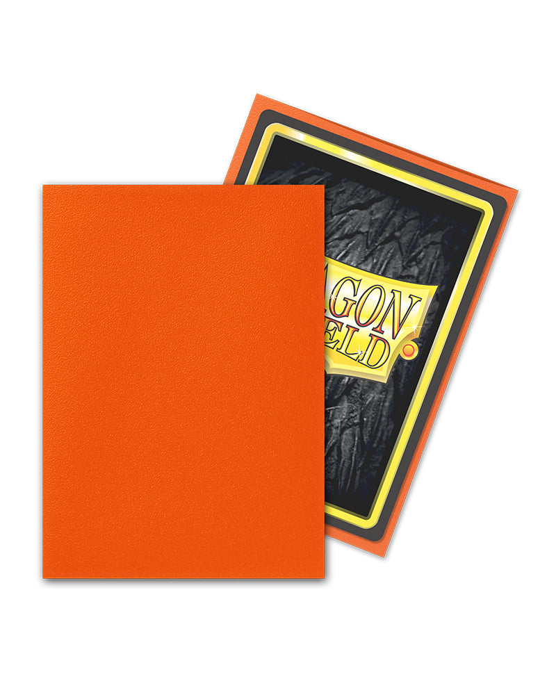 Matte Standard Sleeves (Tangerine) | Dragon Shield