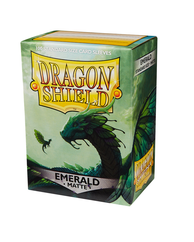 Matte Standard Sleeves (Emerald) | Dragon Shield