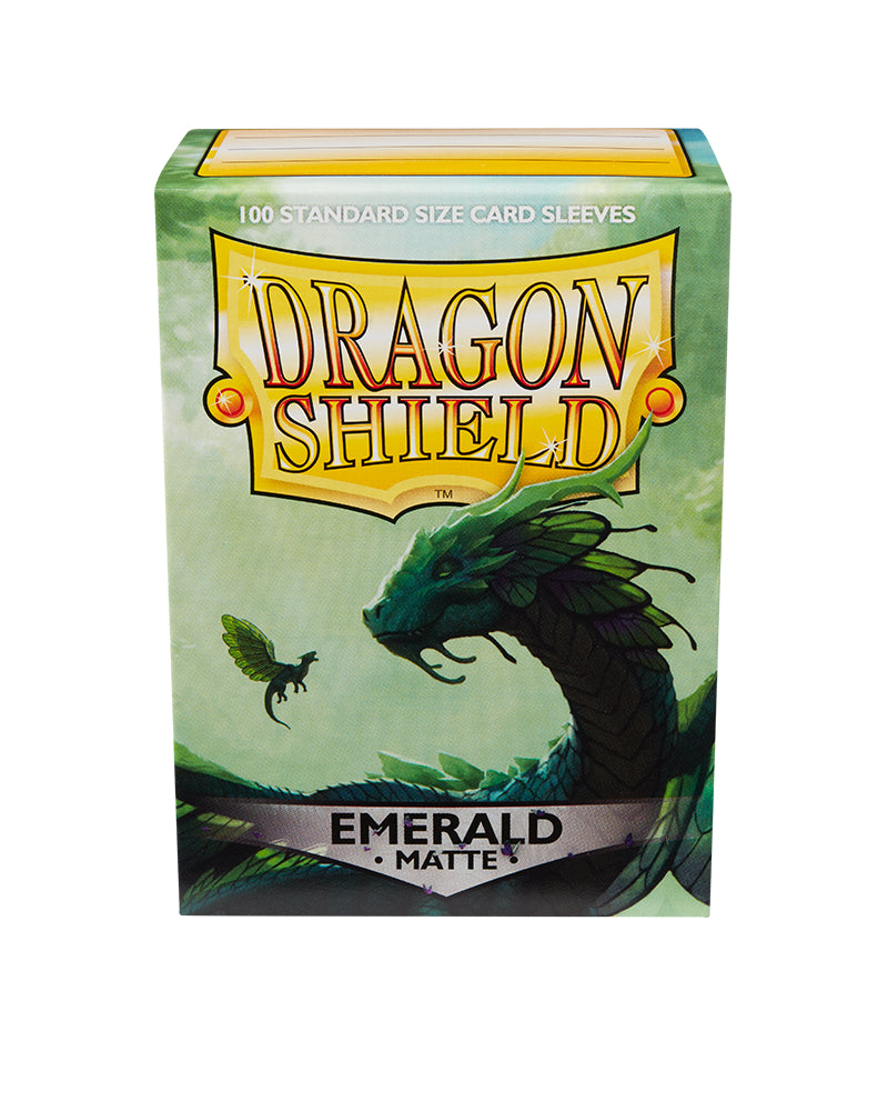 Matte Standard Sleeves (Emerald) | Dragon Shield