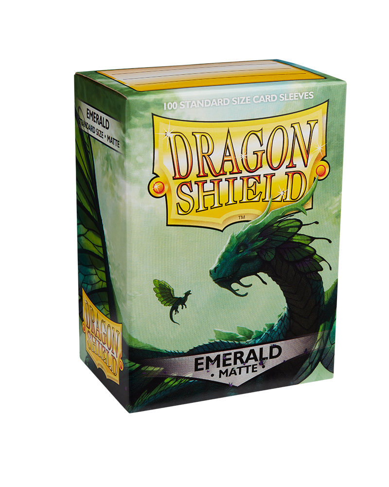 Matte Standard Sleeves (Emerald) | Dragon Shield