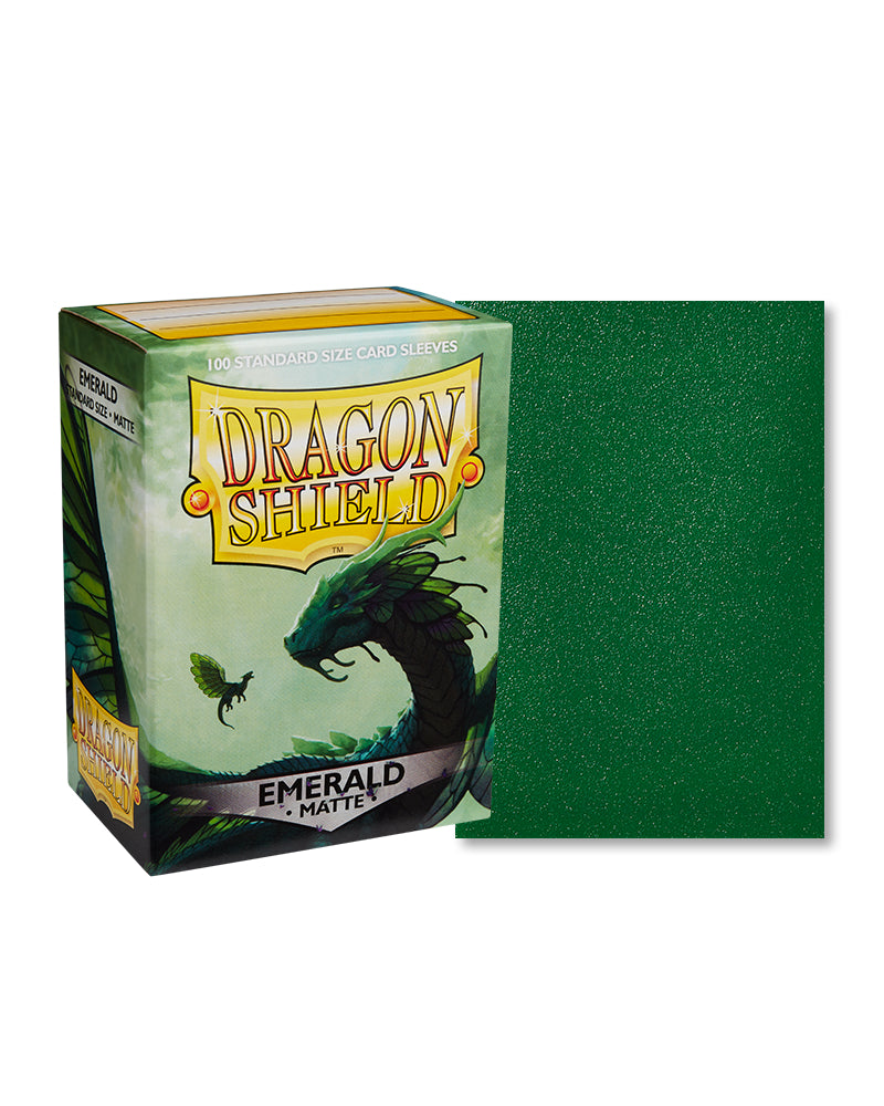 Matte Standard Sleeves (Emerald) | Dragon Shield