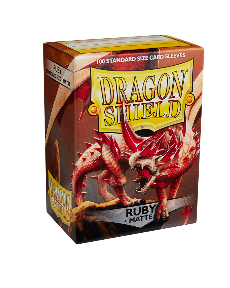 Matte Standard Sleeves (Ruby) | Dragon Shield