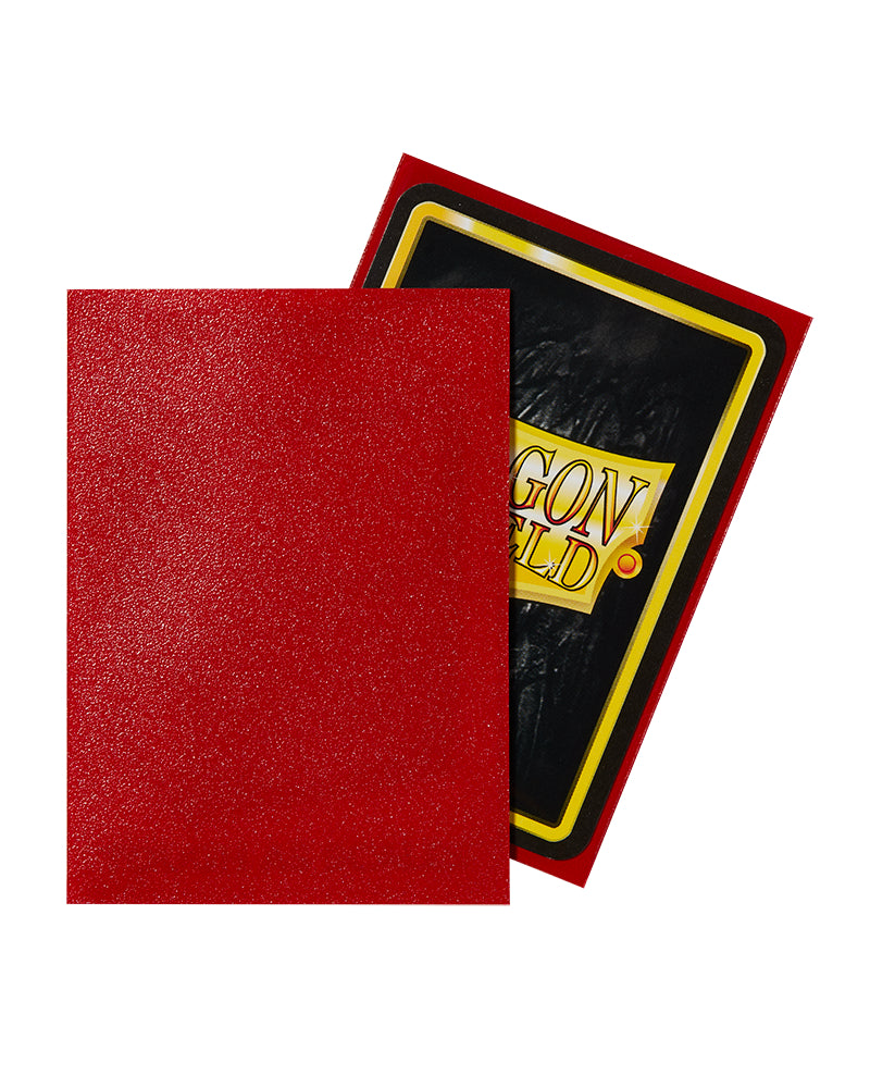 Matte Standard Sleeves (Ruby) | Dragon Shield