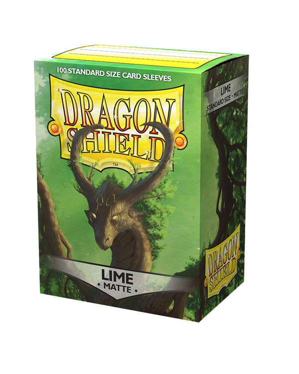 Matte Standard Sleeves (Lime) | Dragon Shield