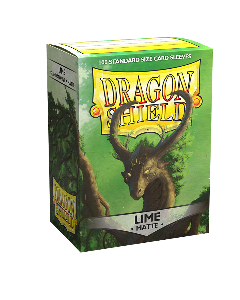 Matte Standard Sleeves (Lime) | Dragon Shield