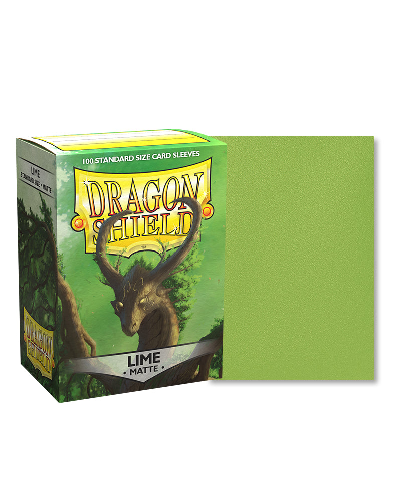 Matte Standard Sleeves (Lime) | Dragon Shield