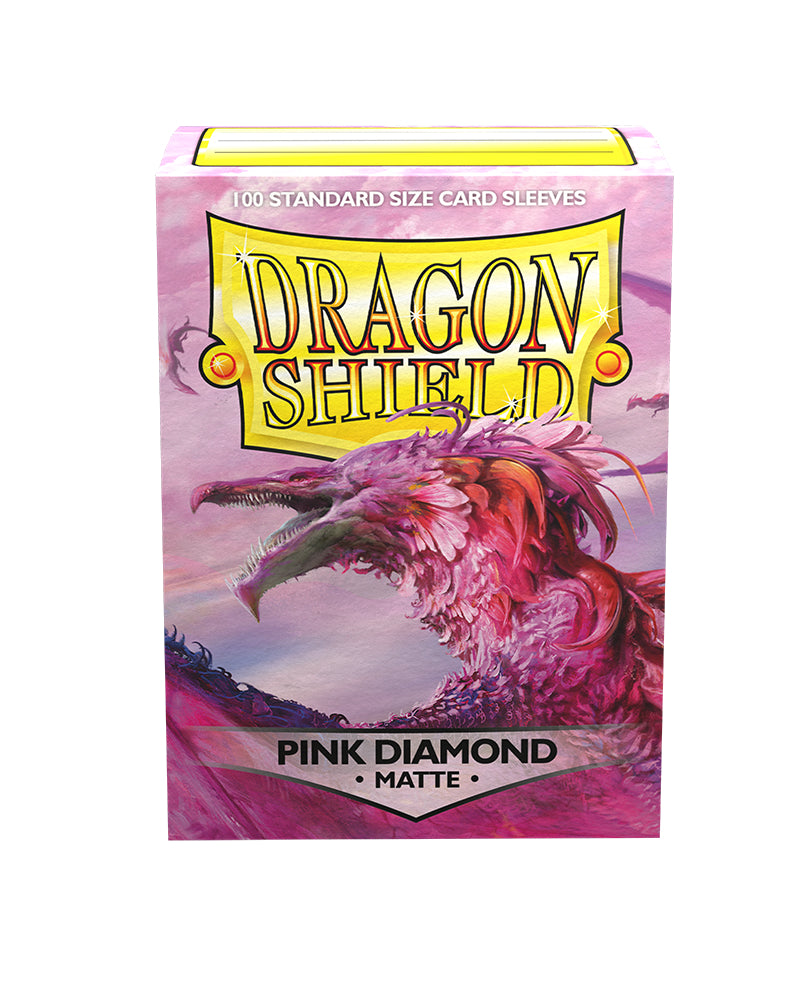 Matte Standard Sleeves (Pink Diamond) | Dragon Shield