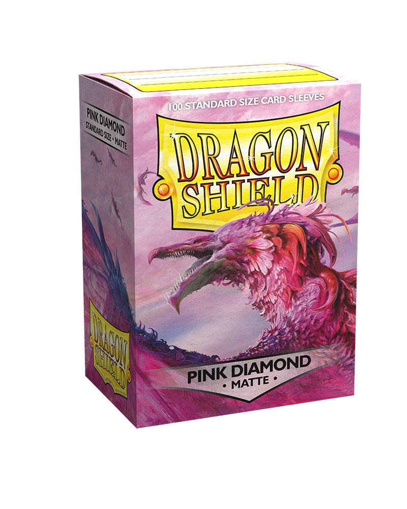 Matte Standard Sleeves (Pink Diamond) | Dragon Shield