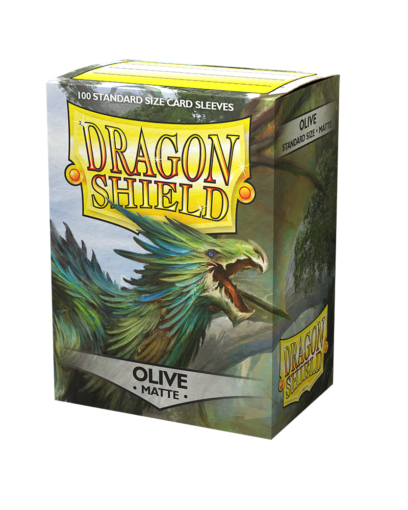 Matte Standard Sleeves (Olive) | Dragon Shield