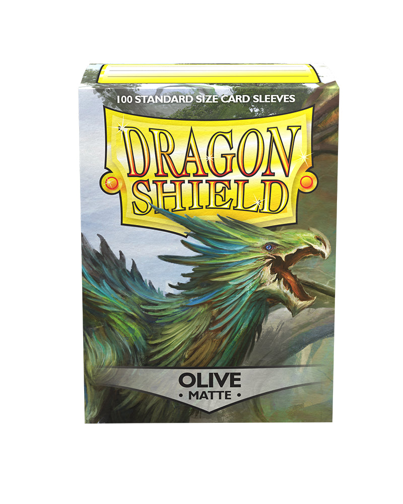 Matte Standard Sleeves (Olive) | Dragon Shield