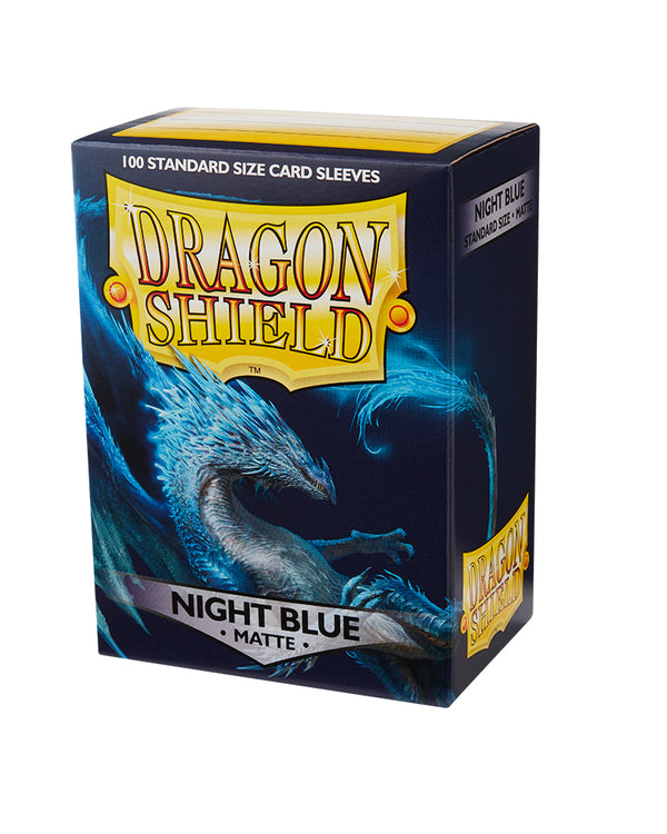 Matte Standard Sleeves (Night Blue) | Dragon Shield