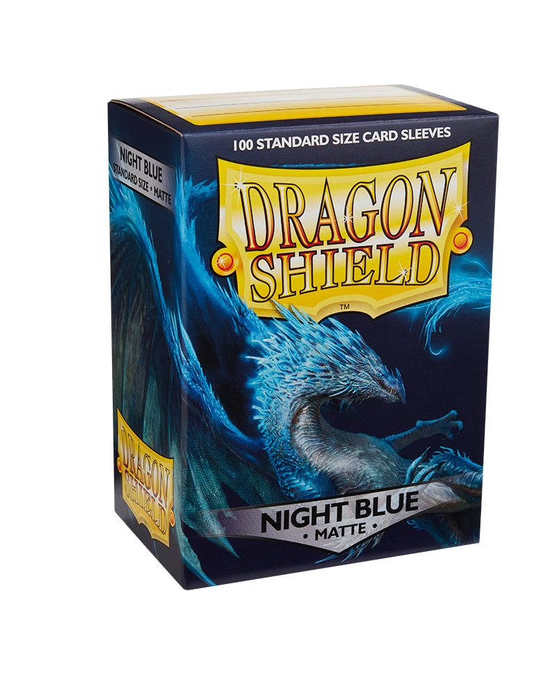 Matte Standard Sleeves (Night Blue) | Dragon Shield