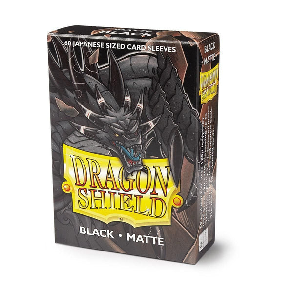 Matte Mini Sleeves (Black) | Dragon Shield