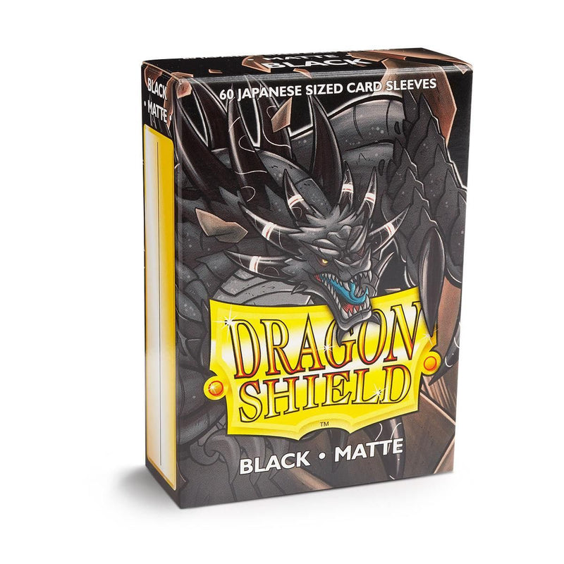 Matte Mini Sleeves (Black) | Dragon Shield