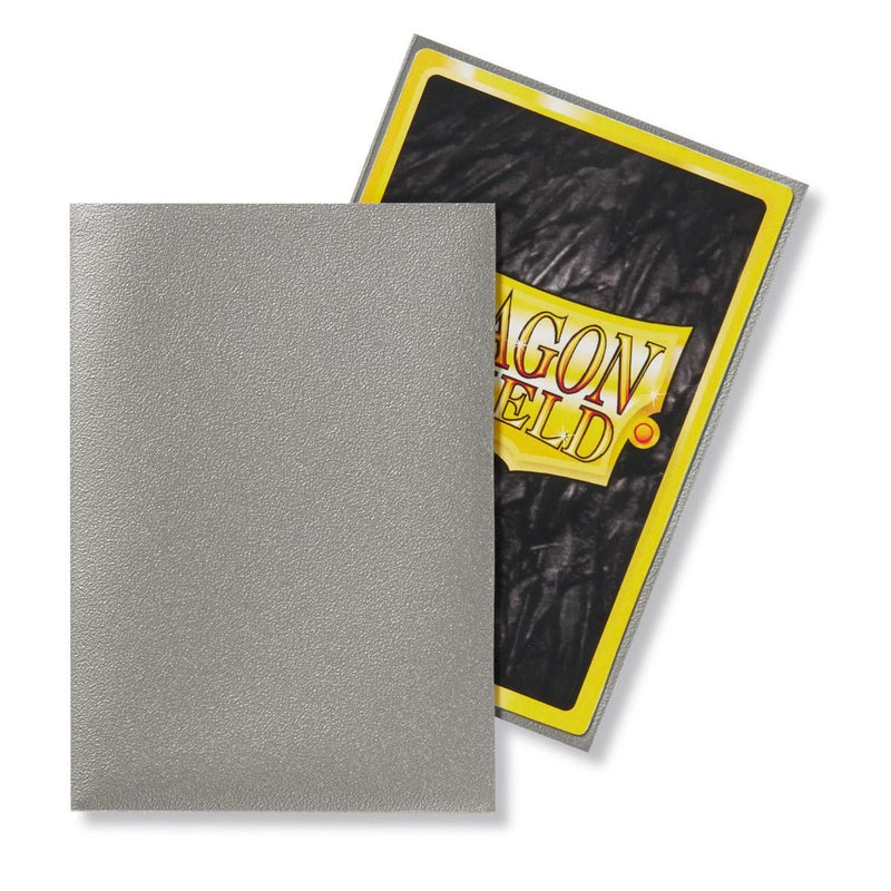 Matte Mini Sleeves (Silver) | Dragon Shield